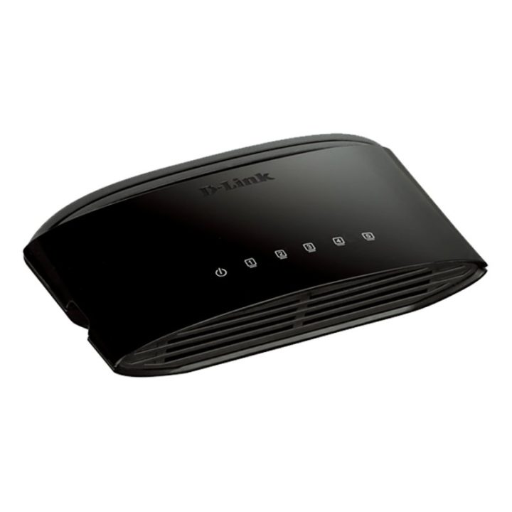 D-Link DES-1005D Unmanaged Fast Ethernet (10/100) Black