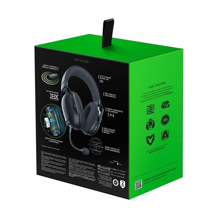Auscultadores de diadema Razer BlackShark V2 Pro 2023