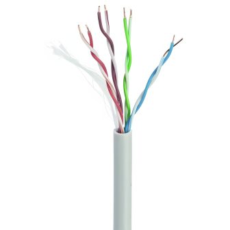 Gembird CAT5e UTP 100m cabo de rede Cinzento U/UTP (UTP)…