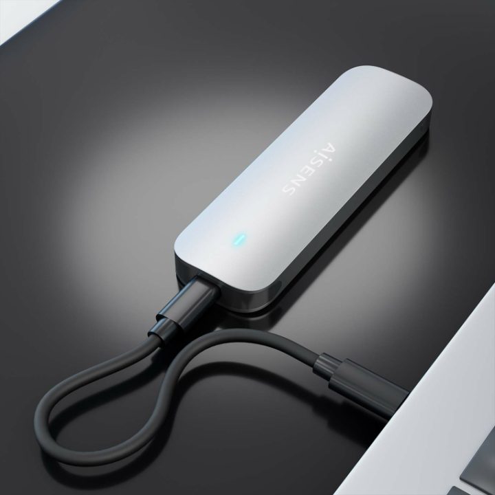 AISENS Caixa Externa M.2 (NGFF) ASM2-025SL NVMe para USB3.2 Gen2…