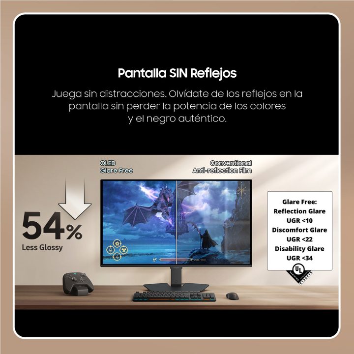 Samsung It LS27FG500SUXEN 27" QHD 180 Hz