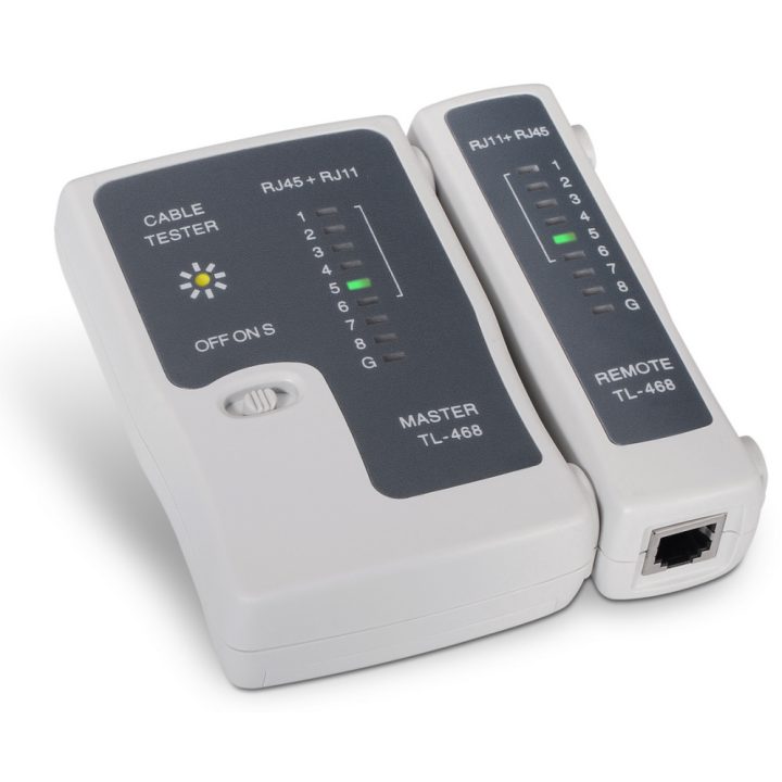 AISENS A142-0312 Network Cable Tester UTP/STP Cable Tester Gray