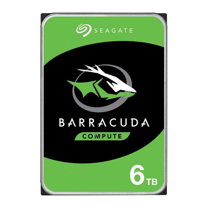 Seagate Barracuda 6TB Internal Hard Drive 5400 RPM 256 MB 3.5" Serial…