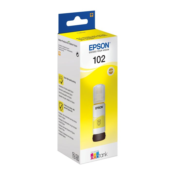 Epson 102 EcoTank Yellow ink bottle