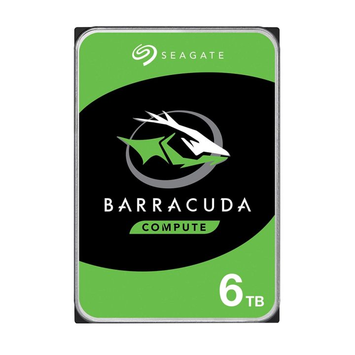 Seagate Barracuda 6TB Internal Hard Drive 5400 RPM 256 MB 3.5" Serial…