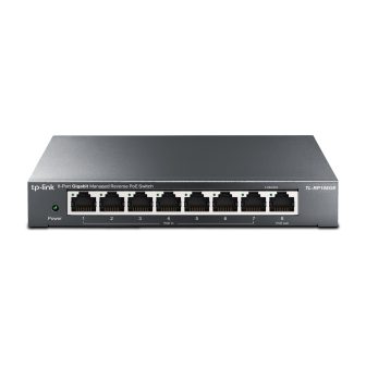 TP-Link Omada TL-RP108GE Managed L2 Gigabit Ethernet (10/100/1000)…