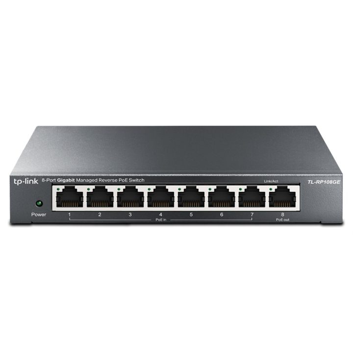 TP-Link Omada TL-RP108GE Managed L2 Gigabit Ethernet (10/100/1000)…