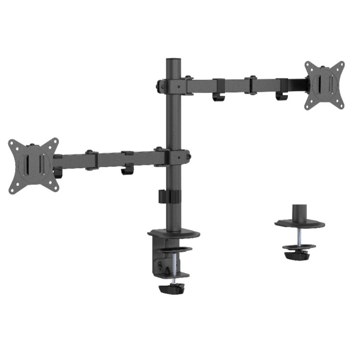 Gembird MA-D2-03 32" Desktop Monitor Stand Black