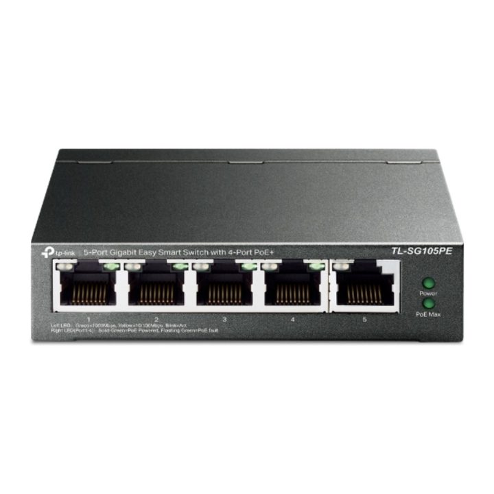 TP-Link TL-SG105PE switch Gerido L2 Gigabit Ethernet (10/100/1000)…
