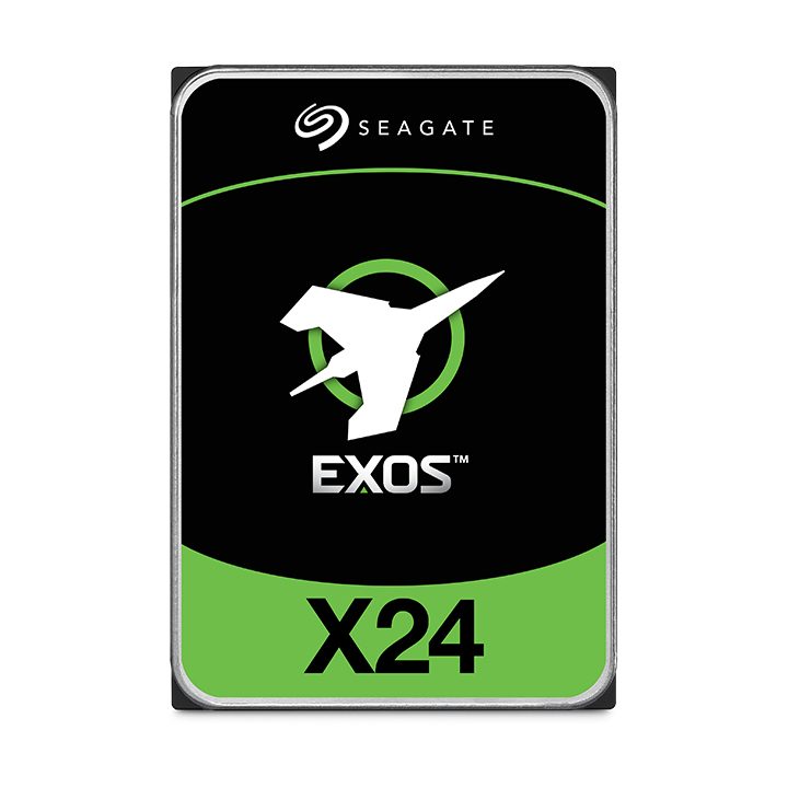 Seagate Exos X24 disco rígido interno 24 TB 7200 RPM 512 MB 3.5" SATA