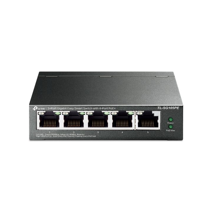 TP-Link TL-SG105PE Managed L2 Gigabit Ethernet (10/100/1000) Power…