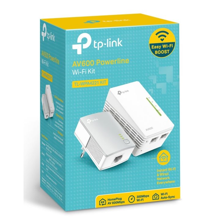 TP-Link AV600 600 Mbit/s Ethernet Wi-Fi White 1 piece(s)