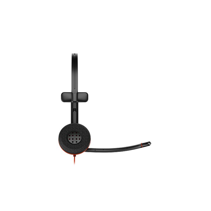 HP Poly Auscultadores Poly Blackwire 3215 monoaurais USB-C + conector…