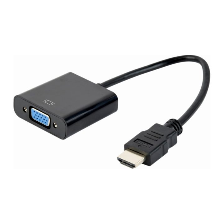 Gembird A-HDMI-VGA-04 adaptador de cabo de vídeo 0,15 m VGA (D-Sub)…