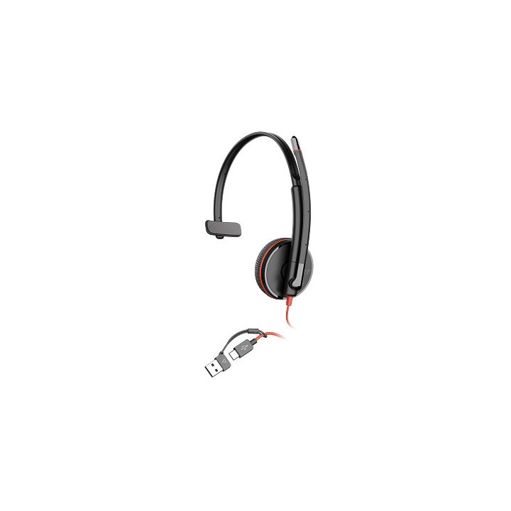 HP Poly Auriculares Poly Blackwire 3215 monaural USB-C + conector de…