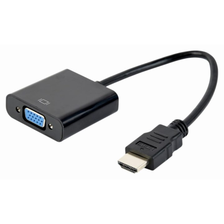 Gembird A-HDMI-VGA-04 Video Cable Adapter 0.15 m VGA (D-Sub) HDMI…