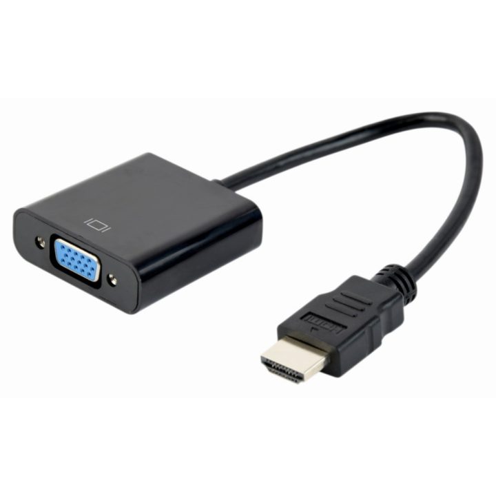 Gembird A-HDMI-VGA-04 Video Cable Adapter 0.15 m VGA (D-Sub) HDMI…