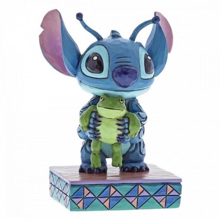 Figura Enesco Disney Stitch com rã (4059741)