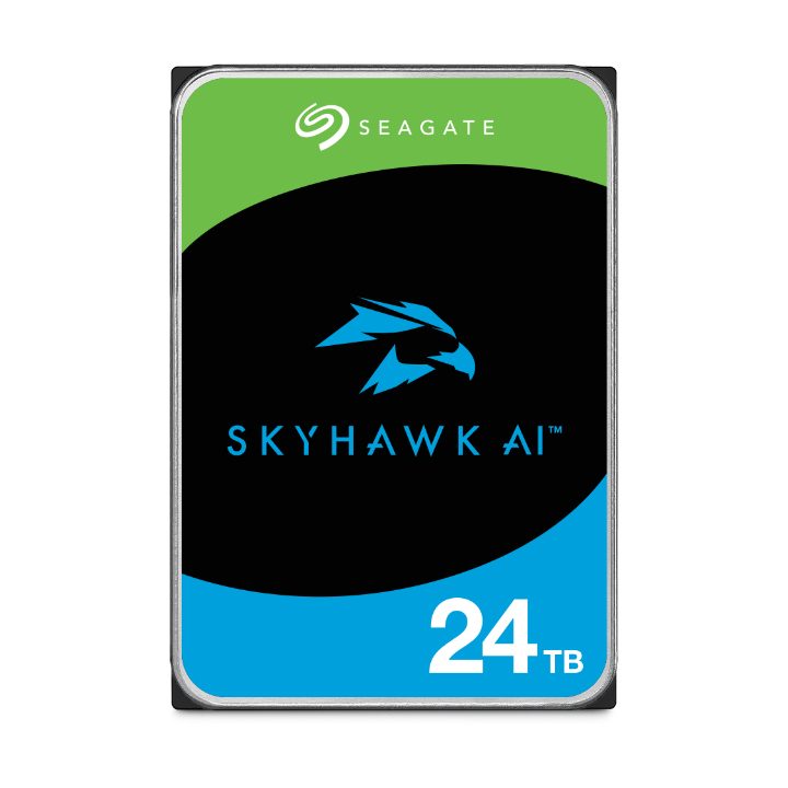 Seagate SkyHawk AI Internal Hard Drive 24 TB 7200 RPM 512 MB 3.5"…