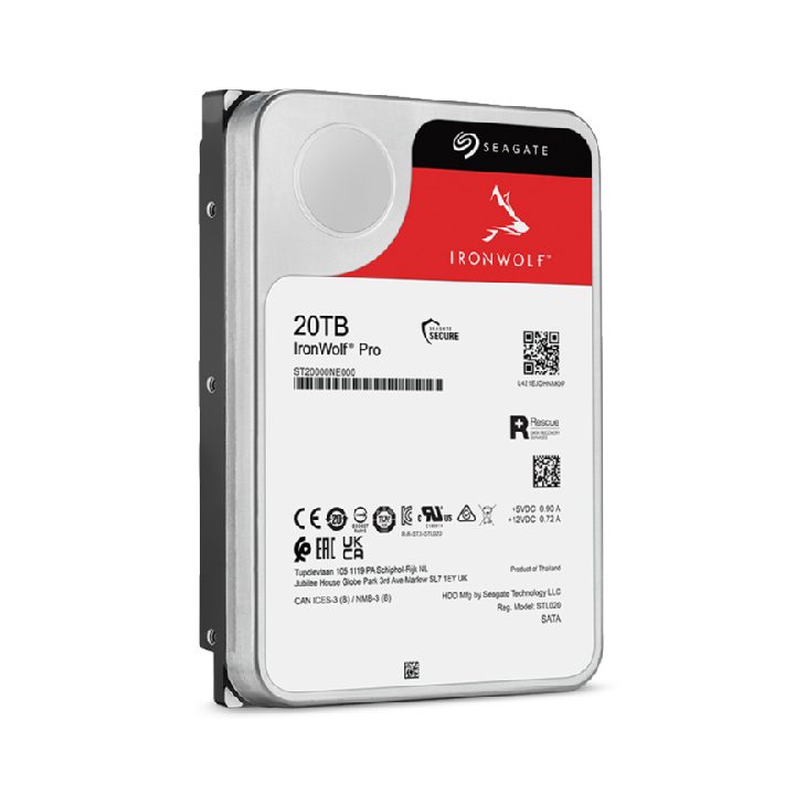 Seagate IronWolf Pro ST20000NT001 disco rígido interno 20 TB 7200 RPM…