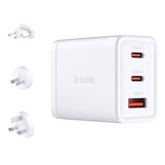 D-Link DCP-651 Universal Mobile Device Charger White AC Fast Charging…