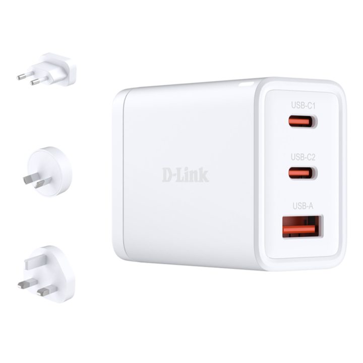 D-Link DCP-651 Universal Mobile Device Charger White AC Fast Charging…