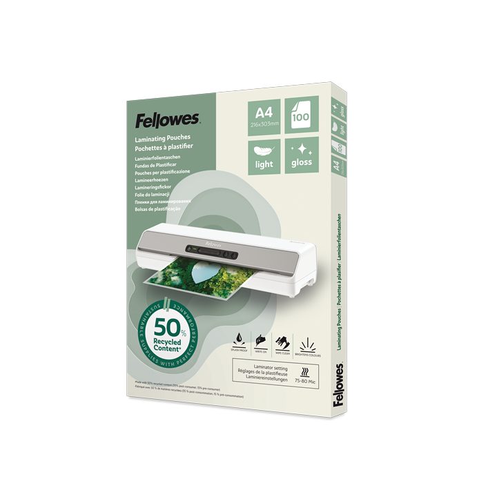 Fellowes 100142987 plastificador 100 pieza(s)