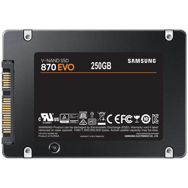 Samsung 870 EVO 250 GB 2.5" SATA