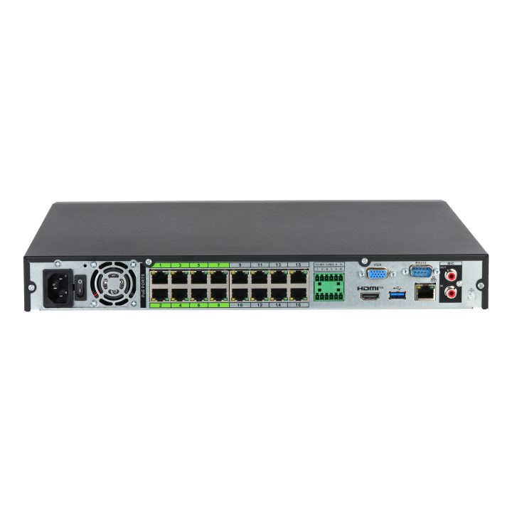 Dahua Technology WizSense NVR5216-16P-EI2 Network Video Recorder…