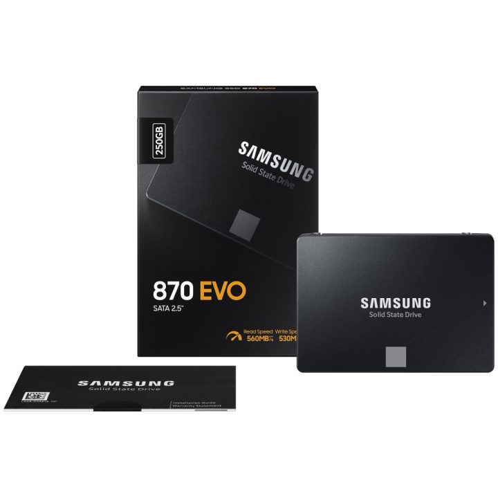 Samsung 870 EVO 250 GB 2,5" SATA