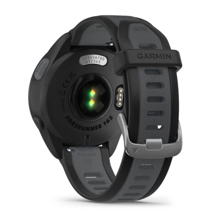 Garmin Forerunner 165 43mm Black GPS Smartwatch (010-02863-20)