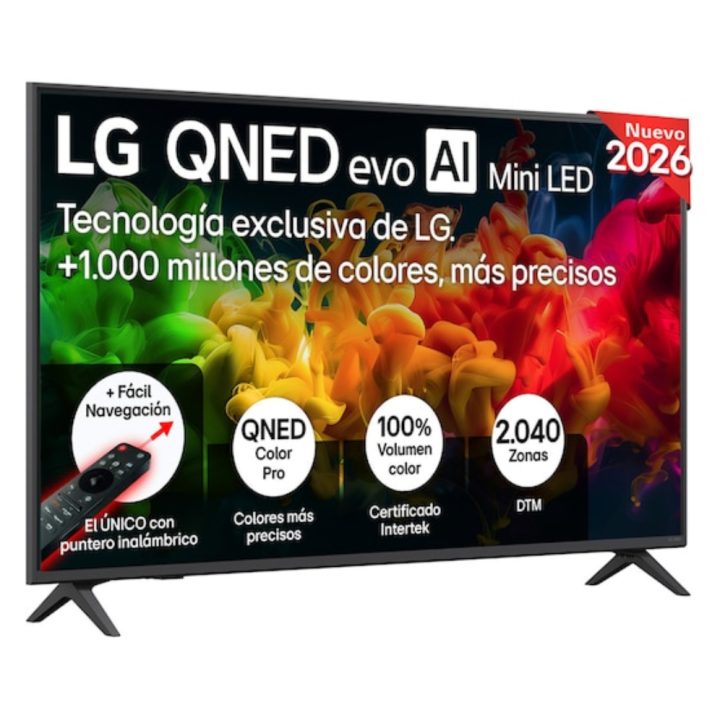 LG QNED evo AI MiniLED 50QNED81B6C 50" 4K Ultra HD Smart TV Wi-Fi…