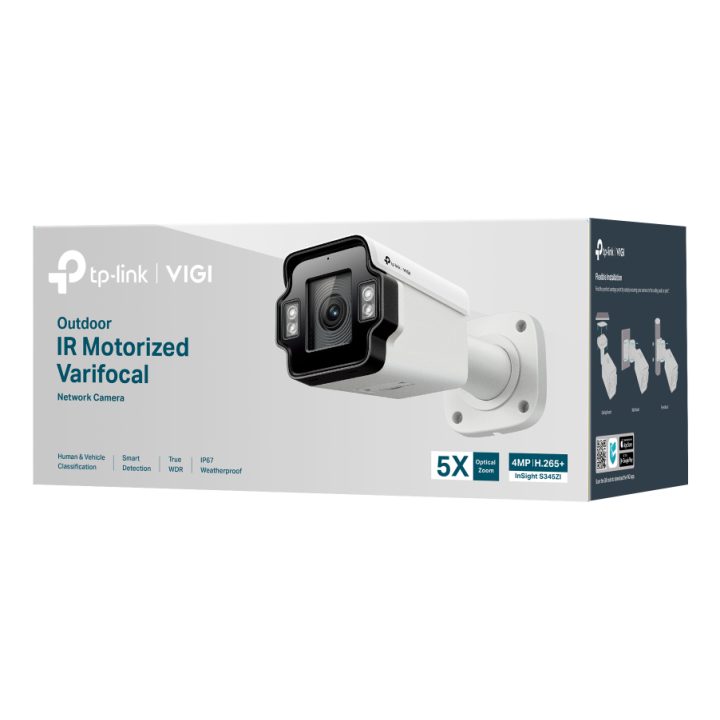 TP-Link VIGI InSight S345ZI Câmera de segurança IP de exterior tipo…