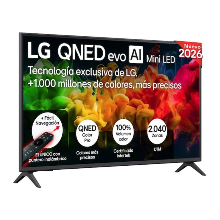 LG QNED evo AI MiniLED 43QNED81B6C.AEU 43" 4K Ultra HD Smart TV Wi-Fi…