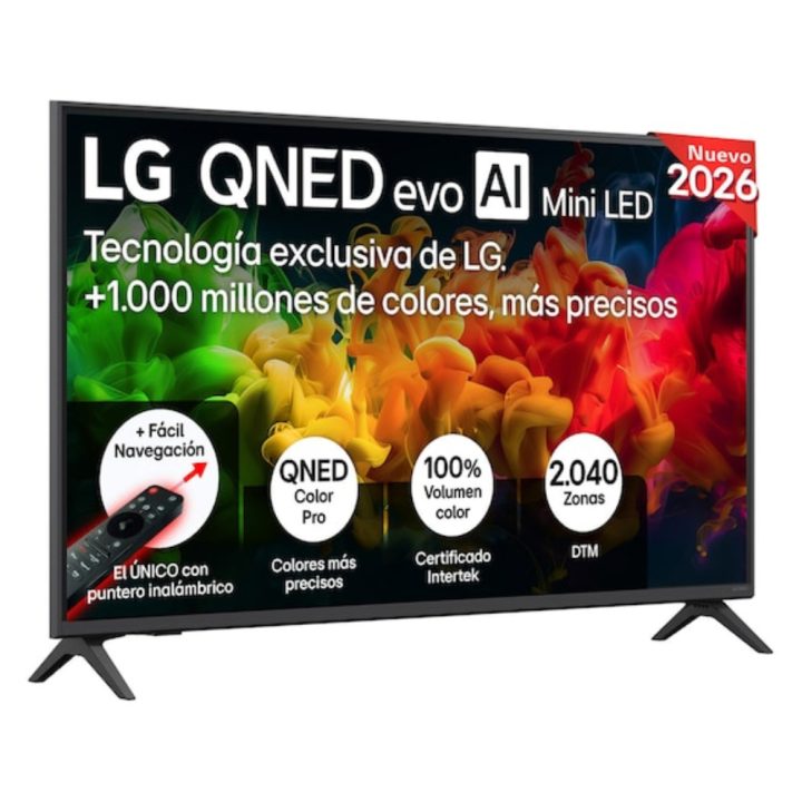 LG QNED evo AI MiniLED 43QNED81B6C.AEU 43" 4K Ultra HD Smart TV Wi-Fi…
