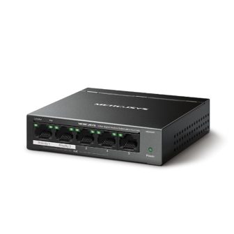 Mercusys MS105GP Gigabit Ethernet (10/100/1000) PoE Switch Black