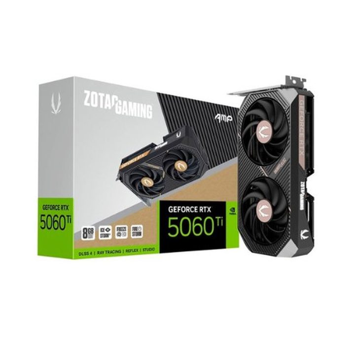 ZOTAC RTX 5060 Ti 8GB AMP GDDR7 Graphics Card (ZT-B50610F-10M)