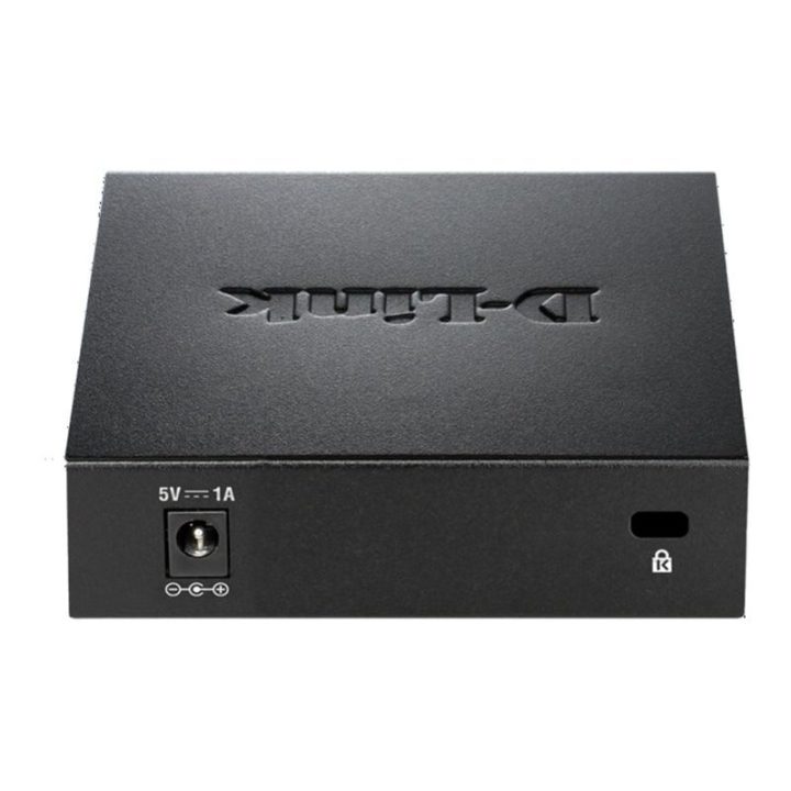 D-Link DES-105 Unmanaged L2 Switch Black