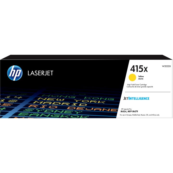 HP Cartucho de tóner Original LaserJet 415X amarelo de alta capacidade