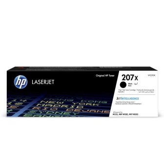 HP Original 207X LaserJet High Yield Black Toner Cartridge