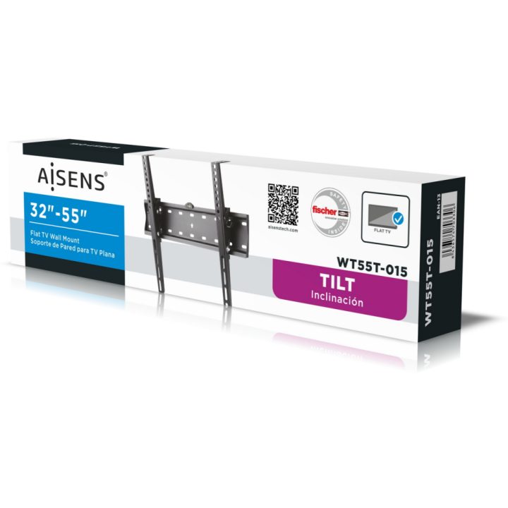 AISENS WT55T-015 suporte para TV 32" Preto