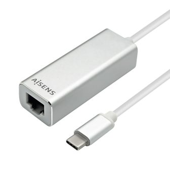AISENS Conversor USB 3.1 Gen1 A USB C A Ethernet Gigabit 10/100/1000…
