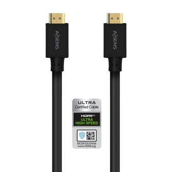 AISENS HDMI Cable V2.1 Ultra High Speed / HEC 8K@60Hz 48Gbps, M/M…