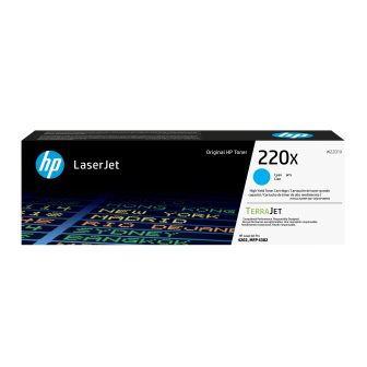 HP Cartucho de Toner Original LaserJet 220X Ciano