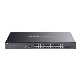 TP-Link Omada SG3428XMPP Managed L2+ Gigabit Ethernet (10/100/1000)…