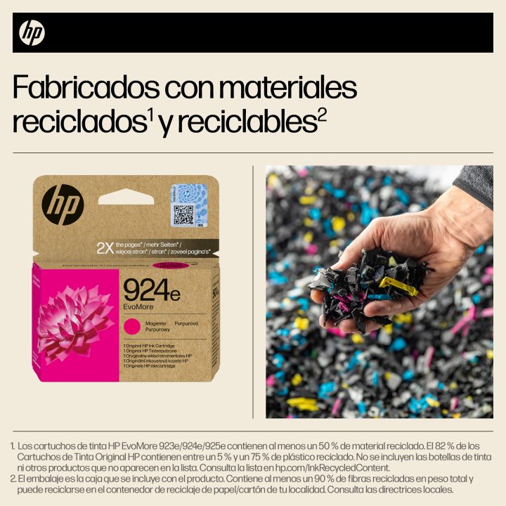HP Original EvoMore 924e Magenta Ink Cartridge