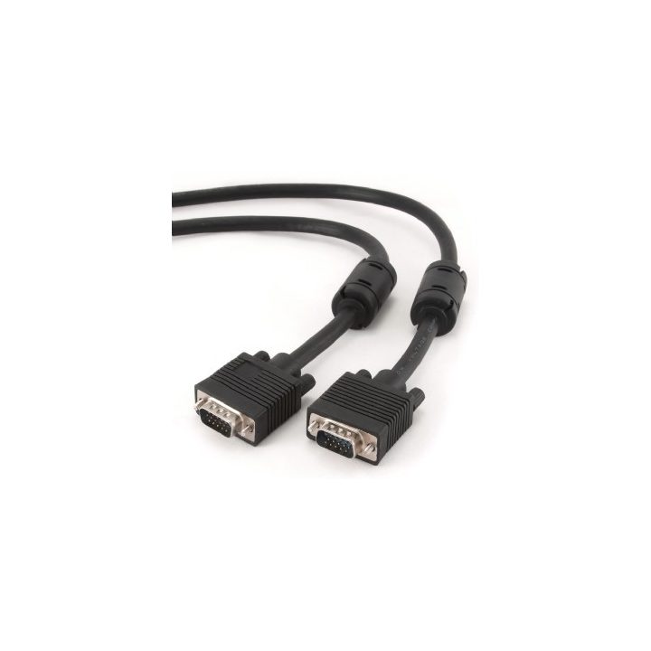Gembird CC-PPVGA-15M-B cabo VGA VGA (D-Sub) Preto