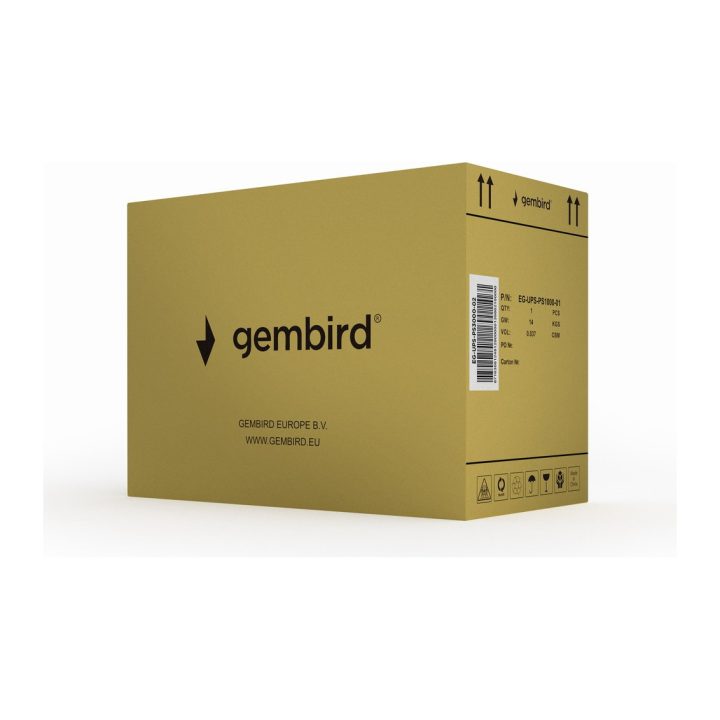 Gembird EG-UPS-PS3000-02 uninterruptible power supply (UPS)…