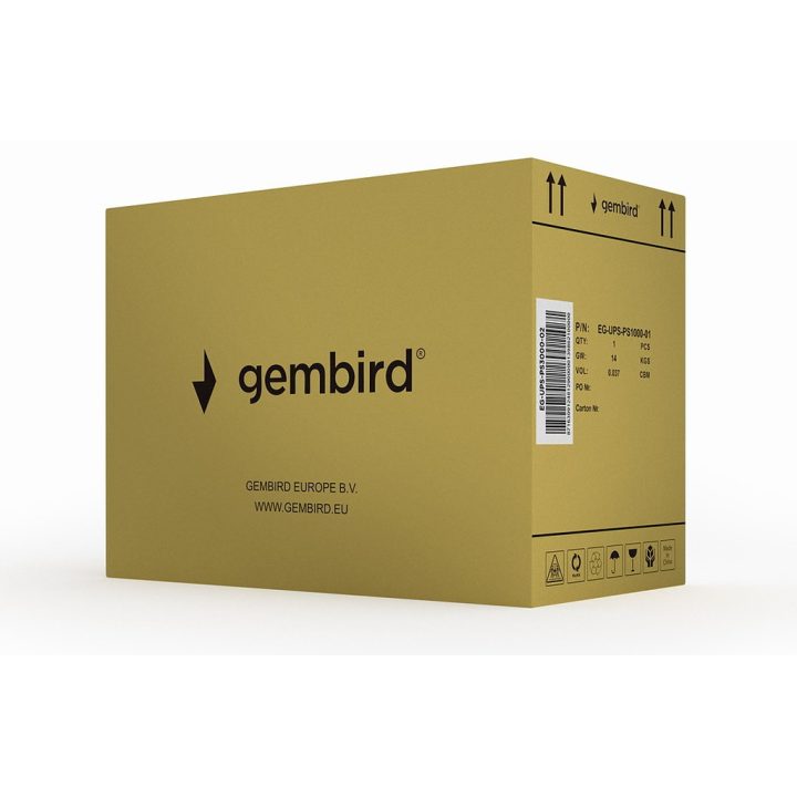 Gembird EG-UPS-PS3000-02 sistema de alimentação ininterrupta (UPS)…