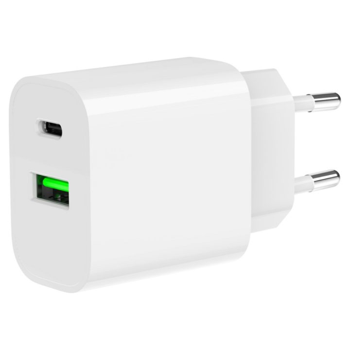 Gembird TA-UC-PDQC20-01-W carregador de telemóvel Universal Branco…
